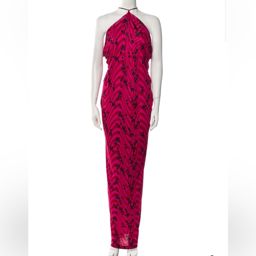 Philosophy di Lorenzo Serafini Printed Long Dress